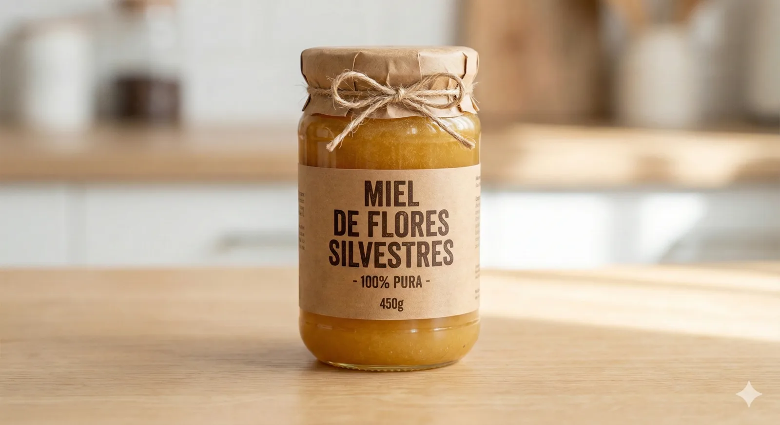 Miel Orgánica de Flores Silvestres 450g