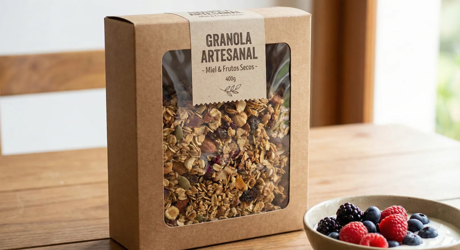Cereal Granola con Frutos Secos 400g