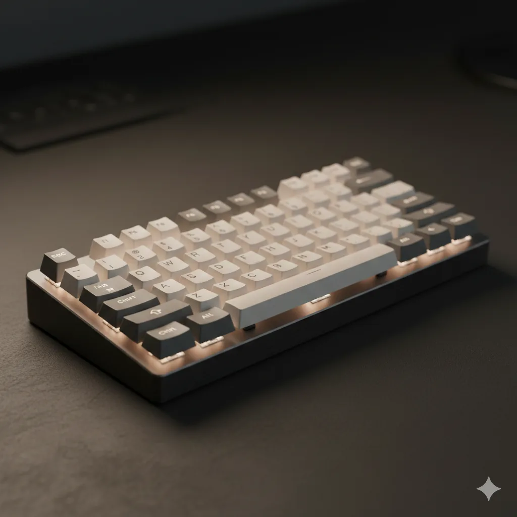 Teclado Mecánico 60% Switch Blue